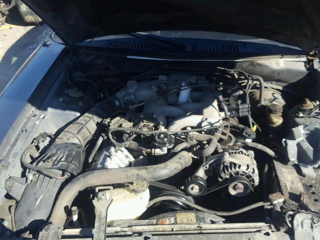 1FAFP40433F369779 - 2003 FORD MUSTANG GRAY photo 7