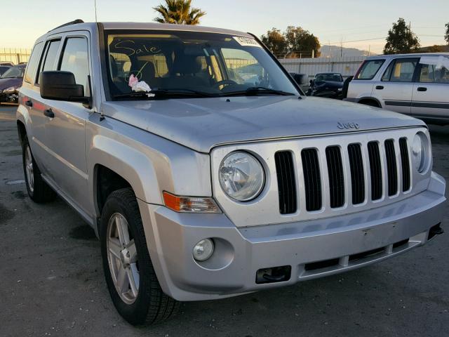 1J4NF1GB8AD623937 - 2010 JEEP PATRIOT SP SILVER photo 1