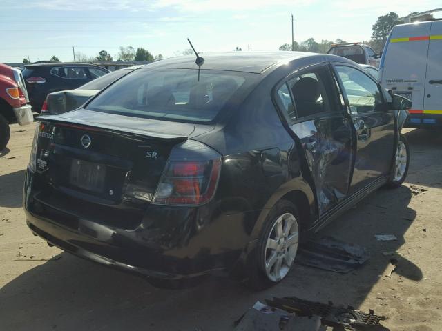 3N1AB6AP5BL607758 - 2011 NISSAN SENTRA 2.0 BLACK photo 4