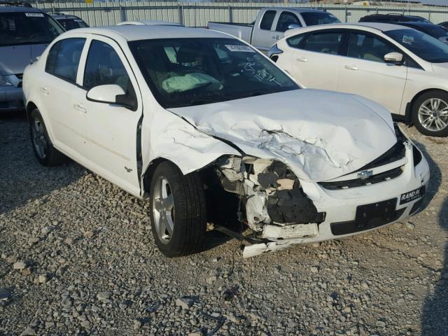 1G1AL52F757641972 - 2005 CHEVROLET COBALT LS WHITE photo 1