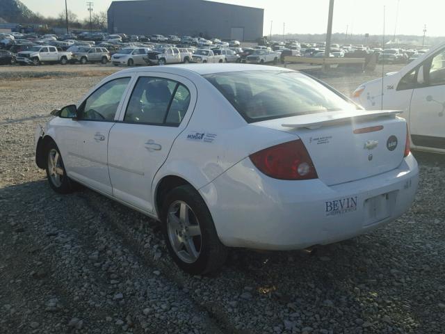 1G1AL52F757641972 - 2005 CHEVROLET COBALT LS WHITE photo 3