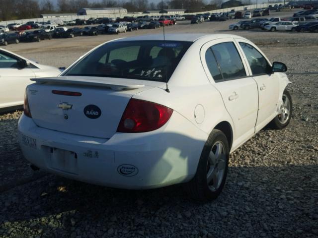 1G1AL52F757641972 - 2005 CHEVROLET COBALT LS WHITE photo 4