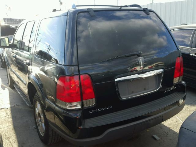 5LMEU68H45ZJ13355 - 2005 LINCOLN AVIATOR 黑色 照片 3
