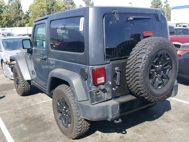 1C4AJWAG2JL832651 - 2018 JEEP WRANGLER S 石墨色 照片 3