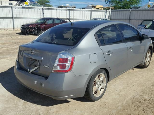 3N1AB61E47L669240 - 2007 NISSAN SENTRA 2.0 SILVER photo 4