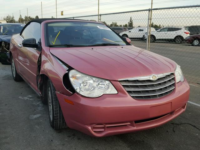 1C3LC55R78N295268 - 2008 CHRYSLER SEBRING TO PINK photo 1