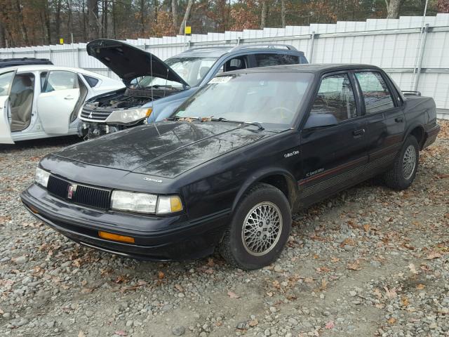 2G3AJ54N6L2358906 - 1990 OLDSMOBILE CUTLASS CI BLACK photo 2