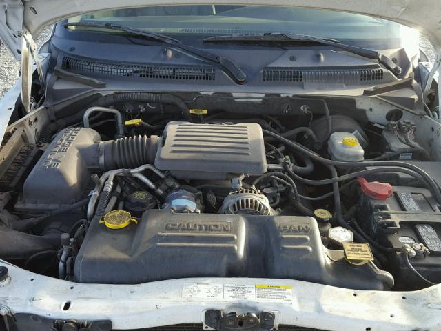 1D4HS58N23F588675 - 2003 DODGE DURANGO SL WHITE photo 7