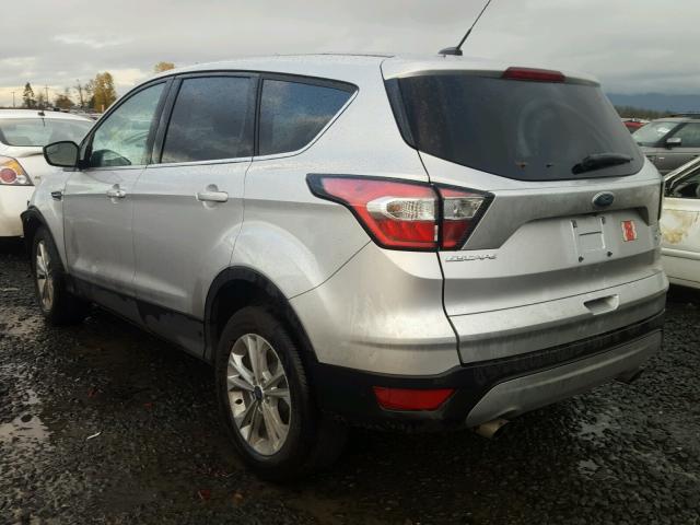 1FMCU9G99HUE75124 - 2017 FORD ESCAPE SE SILVER photo 3