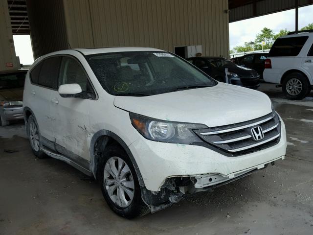 5J6RM3H59EL012760 - 2014 HONDA CR-V EX WHITE photo 1