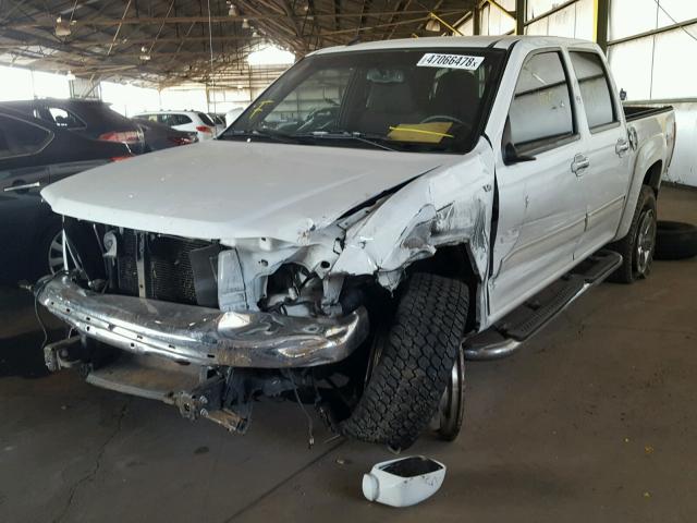 1GCHTDFP4B8141020 - 2011 CHEVROLET COLORADO L WHITE photo 2