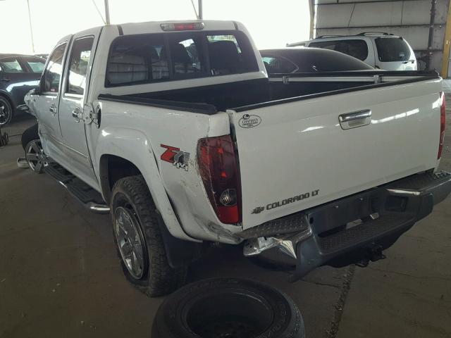 1GCHTDFP4B8141020 - 2011 CHEVROLET COLORADO L WHITE photo 3