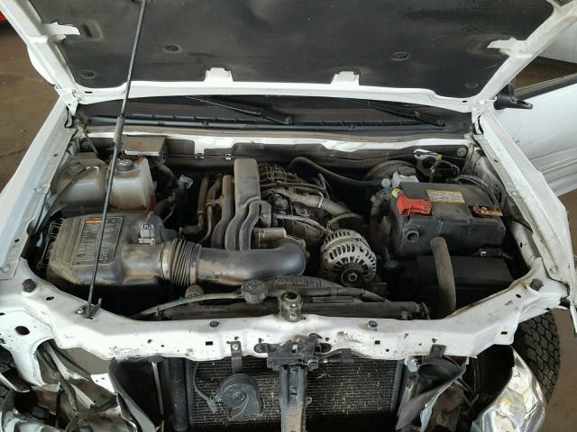1GCHTDFP4B8141020 - 2011 CHEVROLET COLORADO L WHITE photo 7