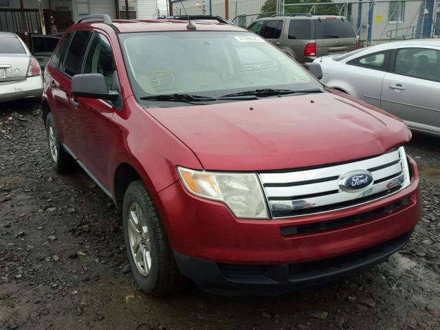 2FMDK36C48BB16922 - 2008 FORD EDGE SE RED photo 1