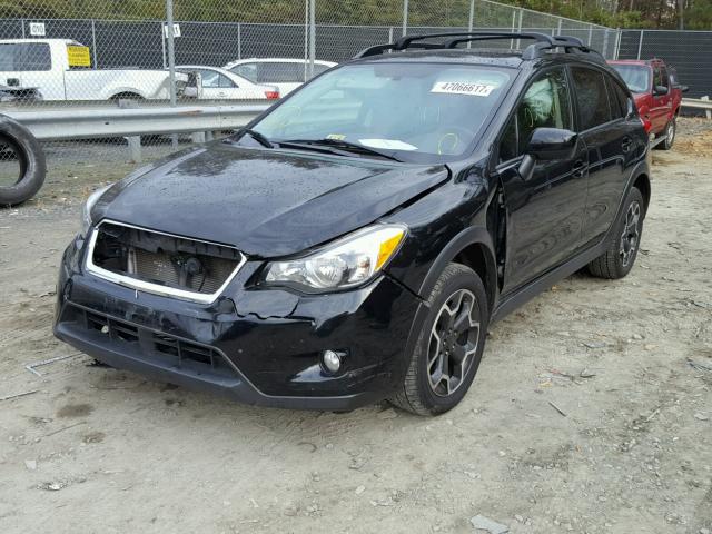 JF2GPACC3F8277792 - 2015 SUBARU XV CROSSTR BLACK photo 2