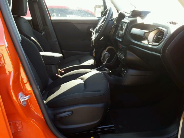 ZACCJAAT0GPD43825 - 2016 JEEP RENEGADE S 橙色 照片 5