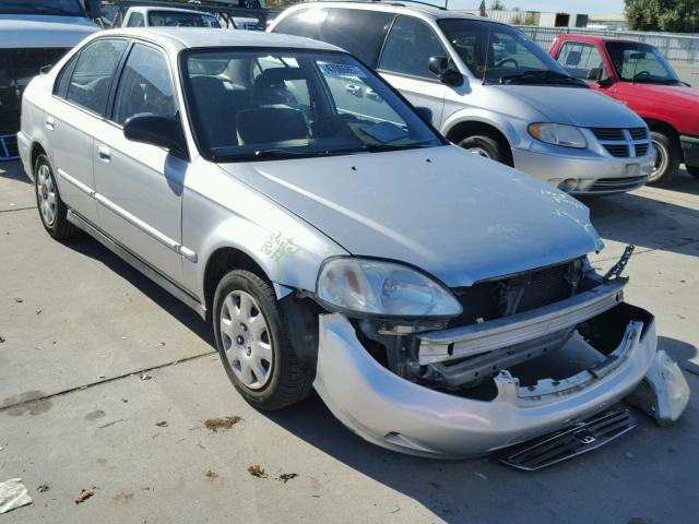 2HGEJ6611XH536484 - 1999 HONDA CIVIC BASE SILVER photo 1