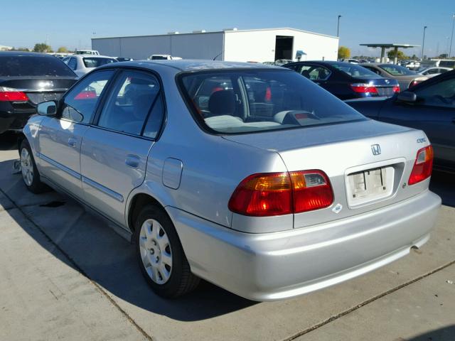 2HGEJ6611XH536484 - 1999 HONDA CIVIC BASE SILVER photo 3