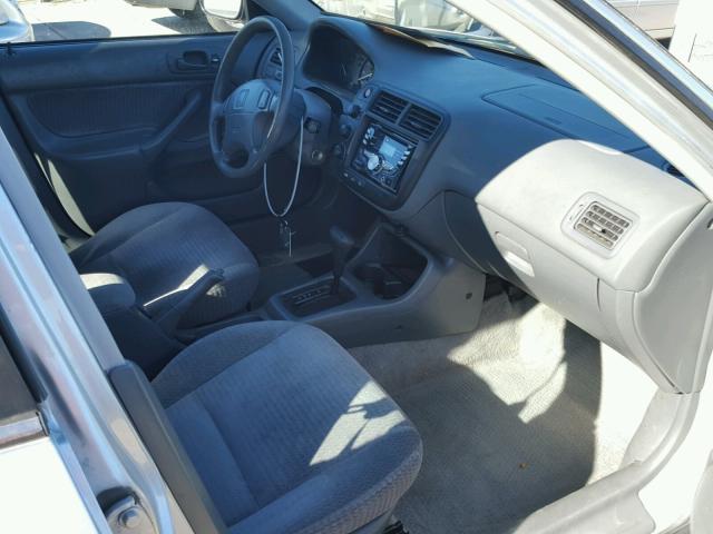 2HGEJ6611XH536484 - 1999 HONDA CIVIC BASE SILVER photo 5