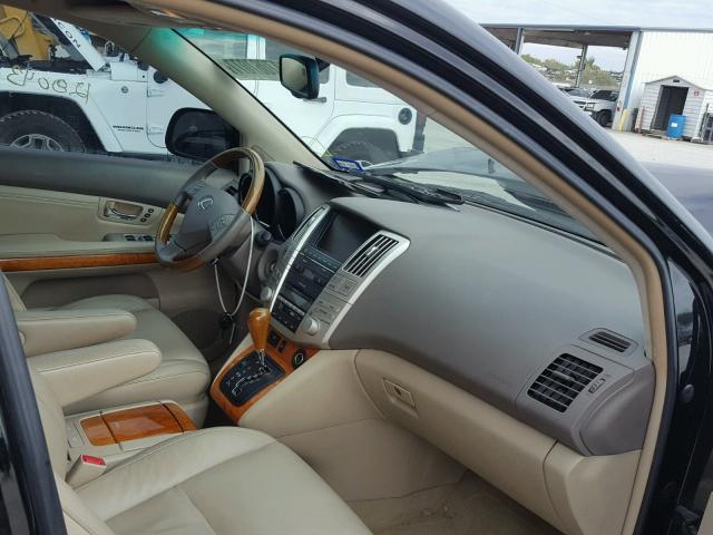 2T2GK31U98C035483 - 2008 LEXUS RX 350 BLACK photo 5