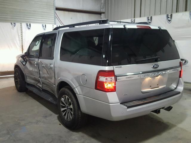 1FMJK1HT1FEF26874 - 2015 FORD EXPEDITION SILVER photo 3