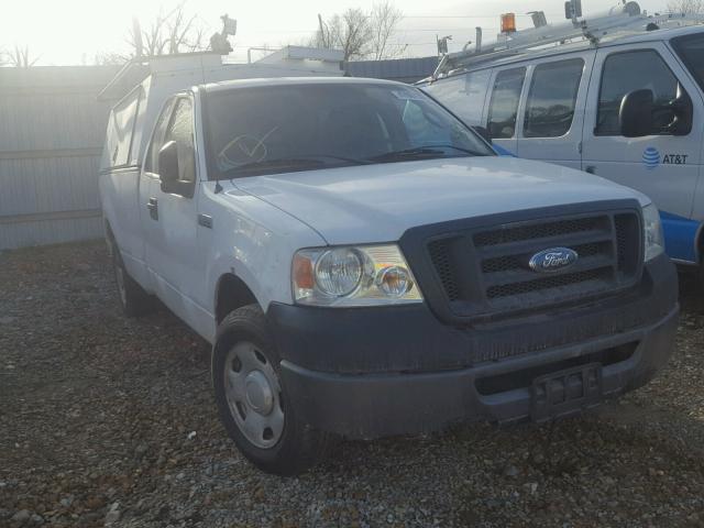 1FTRF12248KB70324 - 2008 FORD F150 WHITE photo 1