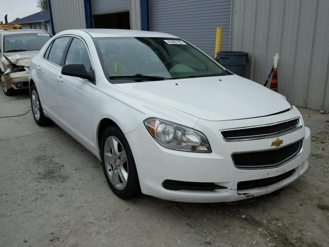 1G1ZA5EU2BF357055 - 2011 CHEVROLET MALIBU LS თეთრი ფოტო 1