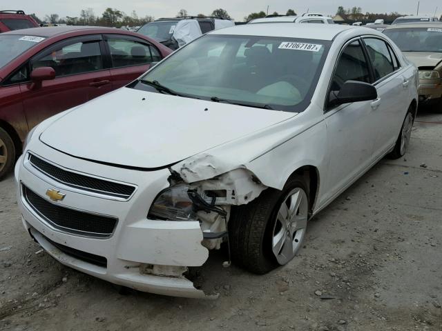 1G1ZA5EU2BF357055 - 2011 CHEVROLET MALIBU LS თეთრი ფოტო 2