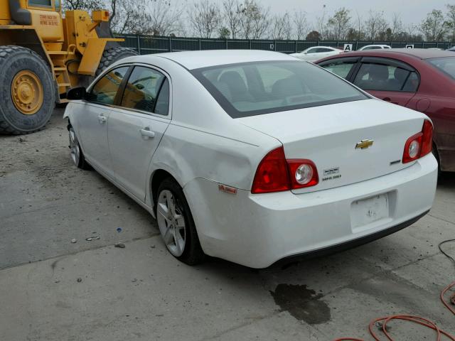 1G1ZA5EU2BF357055 - 2011 CHEVROLET MALIBU LS თეთრი ფოტო 3