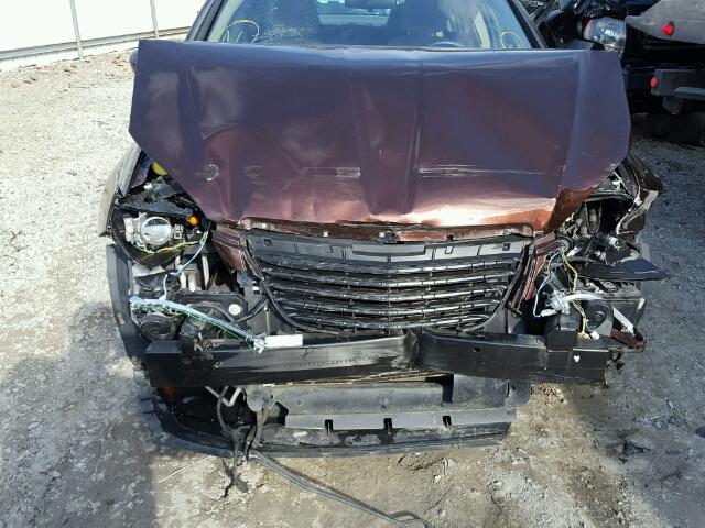 1C3CCBAB2DN670324 - 2013 CHRYSLER 200 LX BROWN photo 9