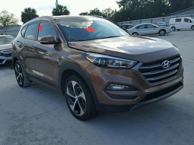 KM8J33A26GU063907 - 2016 HYUNDAI TUCSON LIM BROWN photo 1