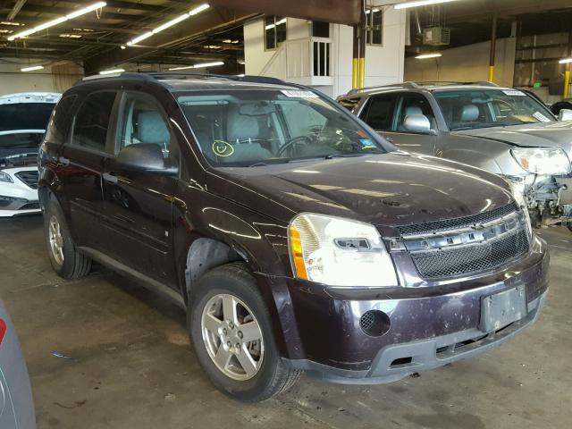 2CNDL23F576051334 - 2007 CHEVROLET EQUINOX LS PURPLE photo 1