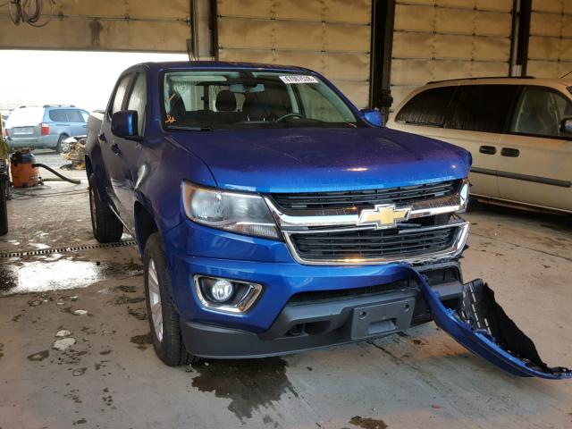 1GCGTCEN0J1211545 - 2018 CHEVROLET COLORADO L BLUE photo 1