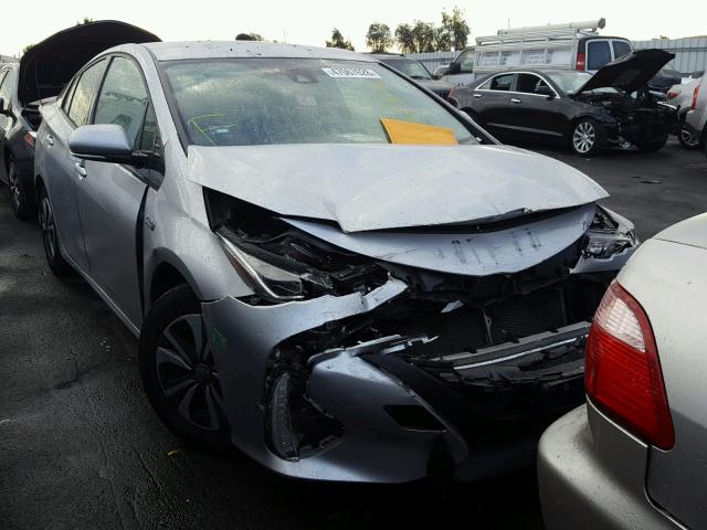 JTDKARFP4H3029980 - 2017 TOYOTA PRIUS PRIM ვერცხლისფერი ფოტო 1