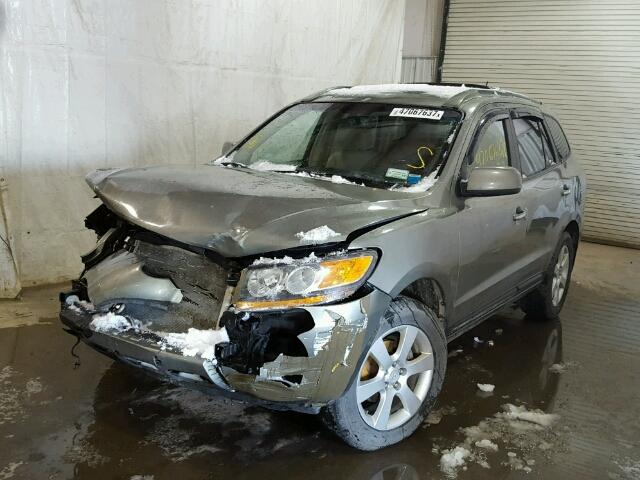 5NMSH73E37H108690 - 2007 HYUNDAI SANTA FE S GRAY photo 2