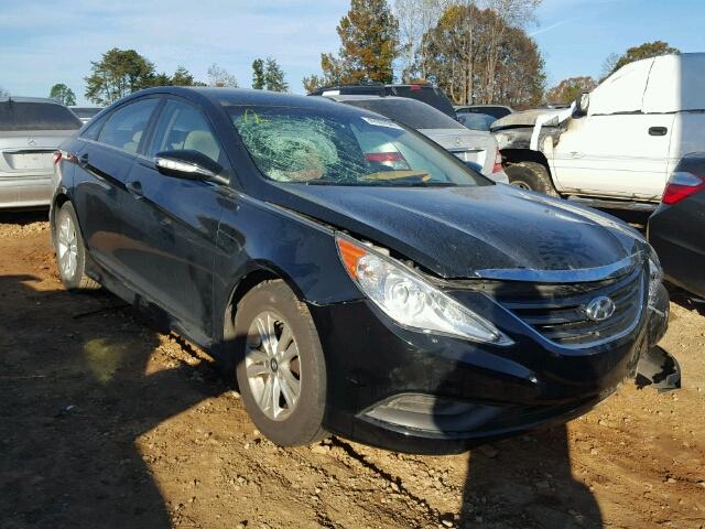 5NPEB4AC8EH944929 - 2014 HYUNDAI SONATA GLS BLACK photo 1