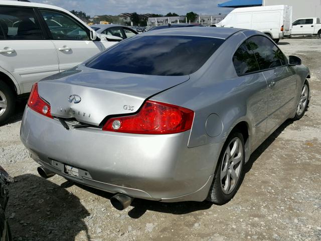 JNKCV54EX3M224101 - 2003 INFINITI G35 GRAY photo 4