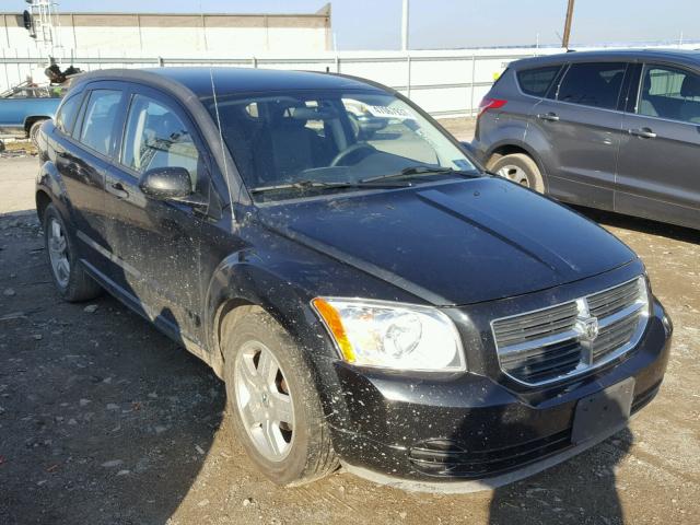 1B3HB48B78D718189 - 2008 DODGE CALIBER SX BLACK photo 1