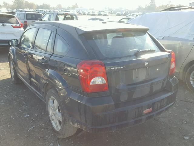 1B3HB48B78D718189 - 2008 DODGE CALIBER SX BLACK photo 3