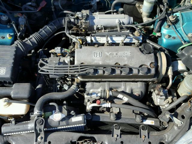 1HGEJ1225RL037694 - 1994 HONDA CIVIC EX TEAL photo 7