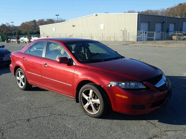 1YVFP80C455M28656 - 2005 MAZDA 6 I RED photo 1