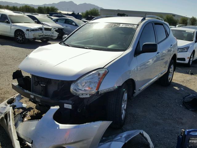 JN8AS5MT2EW616193 - 2014 NISSAN ROGUE SELE SILVER photo 2