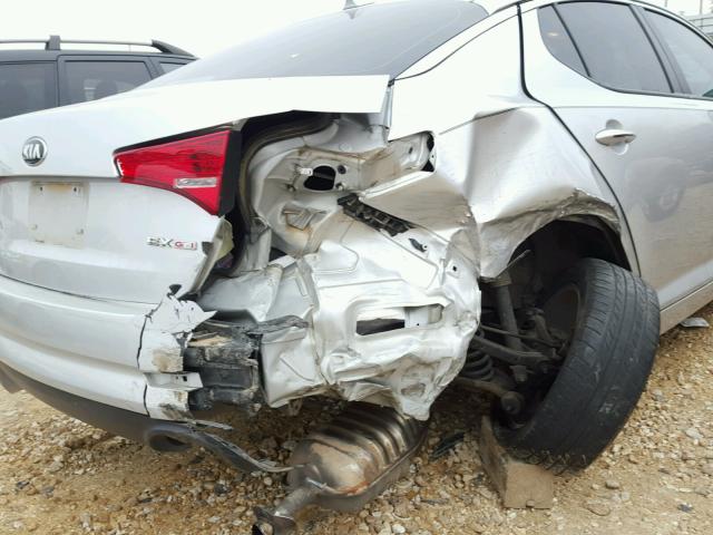 5XXGN4A70DG146759 - 2013 KIA OPTIMA EX SILVER photo 9