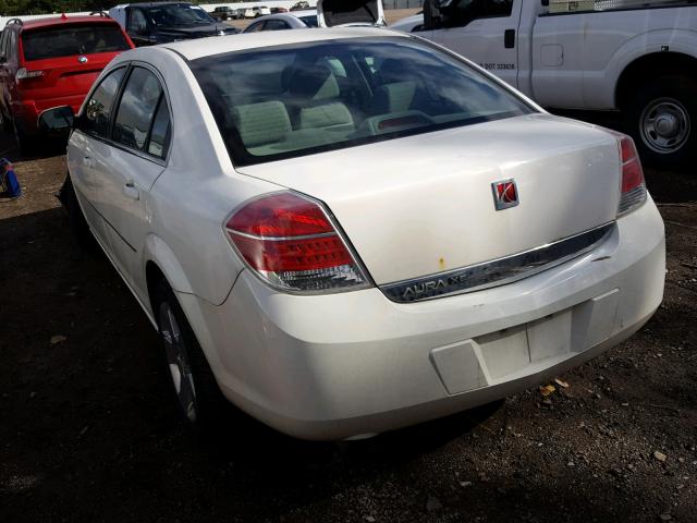 1G8ZS57N37F306336 - 2007 SATURN AURA XE WHITE photo 3