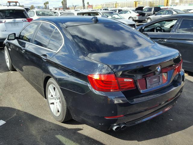 WBAXG5C5XDD231305 - 2013 BMW 528 I BLACK photo 3