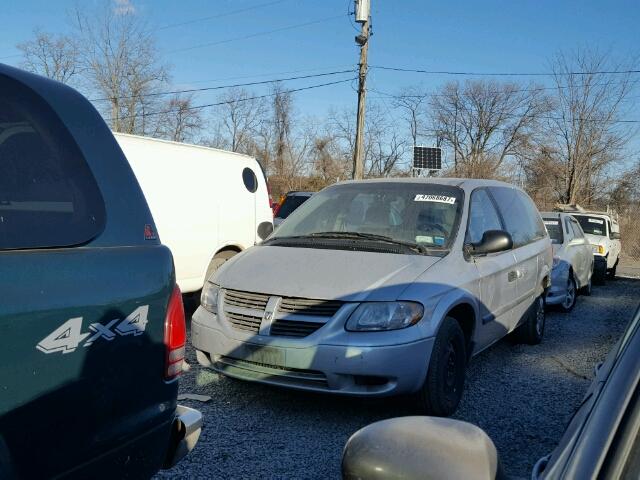 1D4GP24R66B670618 - 2006 DODGE GRAND CARA GRAY photo 2