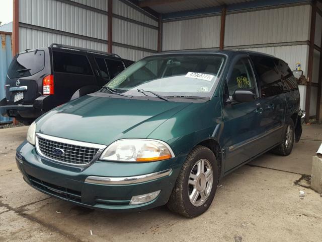 2FMDA52433BB50906 - 2003 FORD WINDSTAR S GREEN photo 2