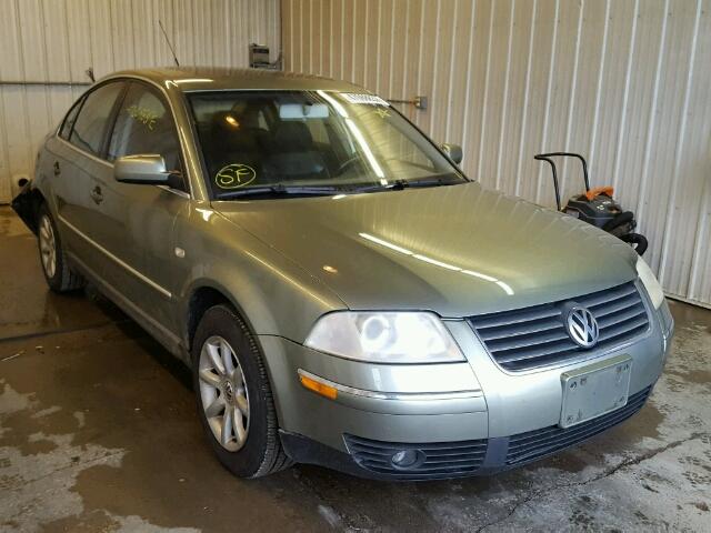 WVWPD63B14E126640 - 2004 VOLKSWAGEN PASSAT GLS GREEN photo 1