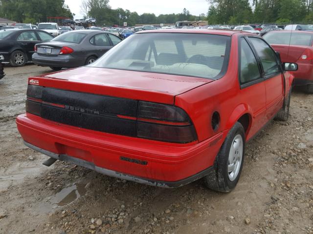 1G1LV15M8RY129370 - 1994 CHEVROLET BERETTA RED photo 4