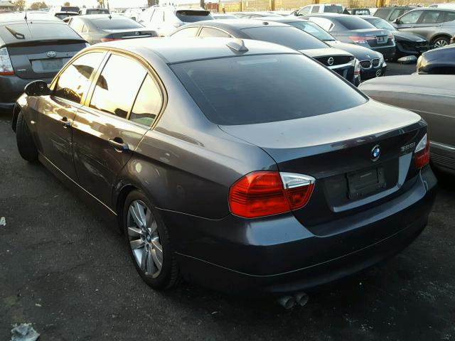 WBAVC53537FZ78403 - 2007 BMW 328 I SULE GRAY photo 3